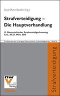 Soyer / Ruhri / Stuefer |  Strafverteidigung – Die Hauptverhandlung | Buch |  Sack Fachmedien