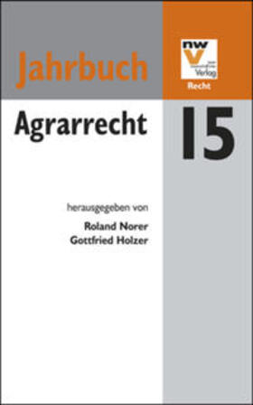 Norer / Holzer | Agrarrecht | Buch | 978-3-7083-1046-6 | sack.de