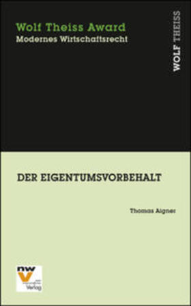 Aigner | Der Eigentumsvorbehalt | Buch | 978-3-7083-1048-0 | sack.de