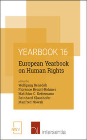 Benedek / Benoît-Rohmer / Kettemann | European Yearbook on Human Rights 2016 | Buch | sack.de