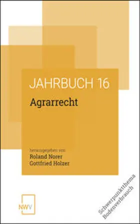Norer / Holzer |  Agrarrecht | Buch |  Sack Fachmedien