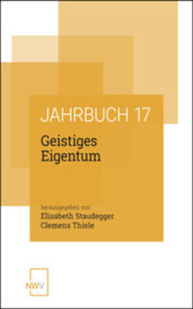 Staudegger / Thiele | Geistiges Eigentum | Buch | 978-3-7083-1175-3 | sack.de