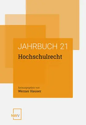 Hauser |  Hochschulrecht | Buch |  Sack Fachmedien