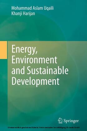 Uqaili / Harijan | Energy, Environment and Sustainable Development | E-Book | sack.de