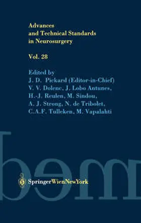 Pickard | Advances and Technical Standards in Neurosurgery | E-Book | sack.de