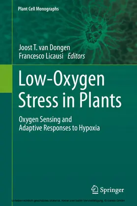 van Dongen / Licausi |  Low-Oxygen Stress in Plants | eBook | Sack Fachmedien