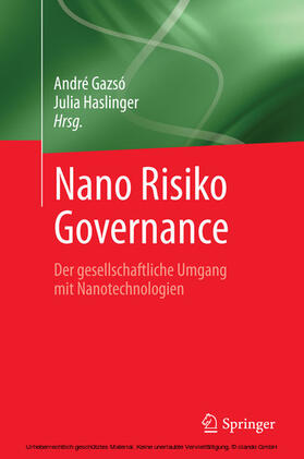 Gazsó / Haslinger | Nano Risiko Governance | E-Book | sack.de