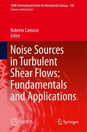 Camussi |  Noise Sources in Turbulent Shear Flows: Fundamentals and Applications | Buch |  Sack Fachmedien
