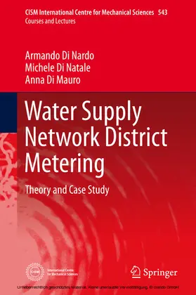 Di Nardo / Di Natale / Di Mauro | Water Supply Network District Metering | E-Book | www.sack.de