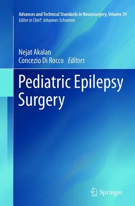 Di Rocco / Akalan |  Pediatric Epilepsy Surgery | Buch |  Sack Fachmedien