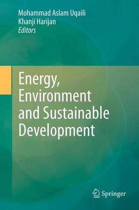 Harijan / Uqaili | Energy, Environment and Sustainable Development | Buch | 978-3-7091-1710-1 | sack.de