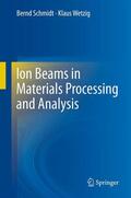 Wetzig / Schmidt |  Ion Beams in Materials Processing and Analysis | Buch |  Sack Fachmedien