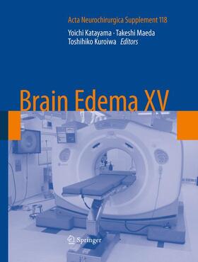 Katayama / Kuroiwa / Maeda | Brain Edema XV | Buch | 978-3-7091-1740-8 | sack.de