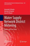 Di Nardo / Di Mauro / Di Natale |  Water Supply Network District Metering | Buch |  Sack Fachmedien