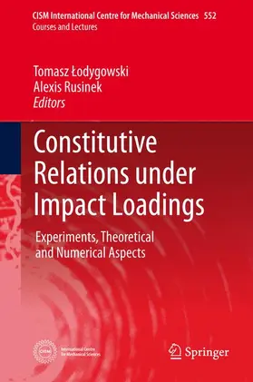 Lodygowski / Rusinek |  Constitutive Relations under Impact Loadings | Buch |  Sack Fachmedien