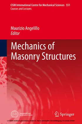 Angelillo | Mechanics of Masonry Structures | E-Book | sack.de