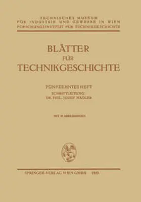 Nagler | Blätter für Technikgeschichte | E-Book | www.sack.de