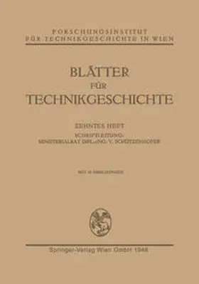 Schüt?enhofer | Blätter für Technikgeschichte | E-Book | www.sack.de