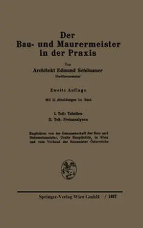 Schönauer |  Der Bau- und Maurermeister in der Praxis | eBook | Sack Fachmedien