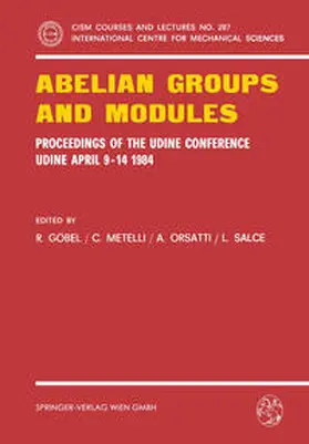 Göbel / Metelli / Orsatti |  Abelian Groups and Modules | eBook | Sack Fachmedien