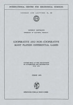 Leitmann |  Cooperative and Non-Cooperative Many Players Differential Games | eBook | Sack Fachmedien