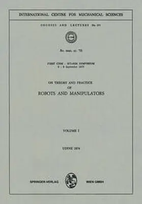 Serafini / Guazzelli / Schrefler |  On Theory and Practice of Robots and Manipulators | eBook | Sack Fachmedien