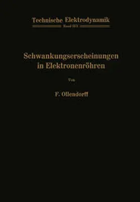 Ollendorff |  Schwankungserscheinungen in Elektronenröhren | eBook | Sack Fachmedien