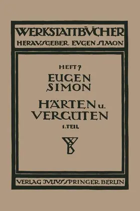 Simon |  Härten und Vergüten | Buch |  Sack Fachmedien
