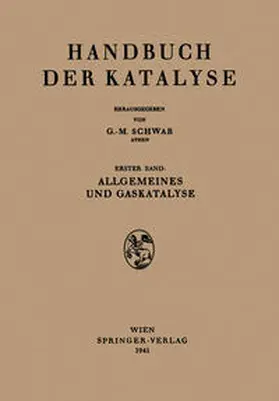 Bodenstein / Schwab / Simha |  Allgemeines und Gaskatalyse | eBook | Sack Fachmedien
