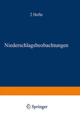  Deutsches Meteorologisches Jahrbuch 1938 | eBook | Sack Fachmedien