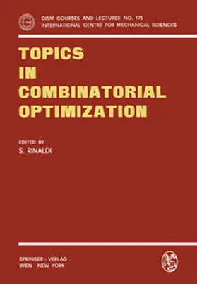 Rinaldi |  Topics in Combinatorial Optimization | eBook | Sack Fachmedien