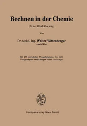Wittenberger |  Rechnen in der Chemie | eBook | Sack Fachmedien
