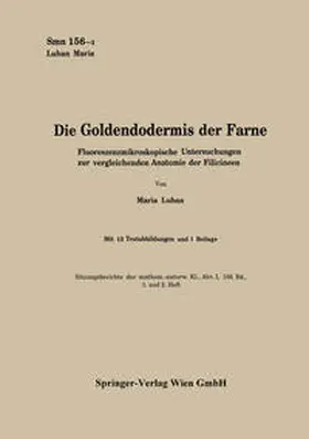 Luhan |  Die Goldendodermis der Farne | eBook | Sack Fachmedien