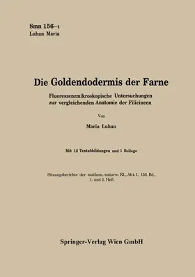 Luhan | Die Goldendodermis der Farne | Buch | 978-3-7091-3575-4 | www.sack.de