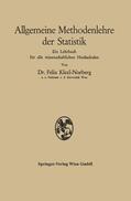 Klezl-Norberg |  Allgemeine Methodenlehre der Statistik | Buch |  Sack Fachmedien