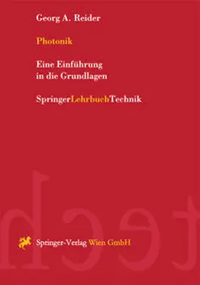 Reider |  Photonik | eBook | Sack Fachmedien