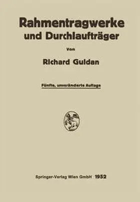 Guldan |  Rahmentragwerke und Durchlaufträger | eBook | Sack Fachmedien