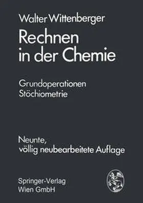 Wittenberger |  Rechnen in der Chemie | eBook | Sack Fachmedien