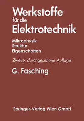 Fasching |  Werkstoffe für die Elektrotechnik | eBook | Sack Fachmedien