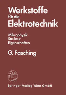 Fasching |  Werkstoffe für die Elektrotechnik | eBook | Sack Fachmedien