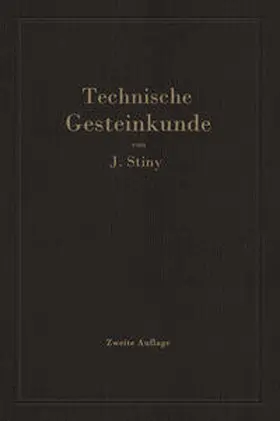 Stiny |  Technische Gesteinkunde | eBook | Sack Fachmedien