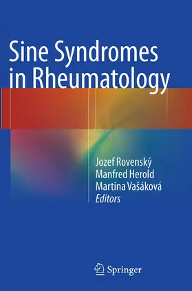 Rovenský / Herold / Vašáková |  Sine Syndromes in Rheumatology | Buch |  Sack Fachmedien