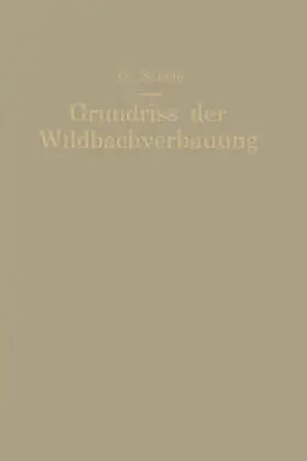 Strele |  Grundriß der Wildbachverbauung | eBook | Sack Fachmedien