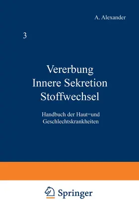 Lutz / Siemens / Strandberg |  Vererbung Innere Sekretion Stoffwechsel | Buch |  Sack Fachmedien
