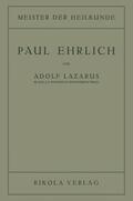 Lazarus |  Paul Ehrlich | Buch |  Sack Fachmedien