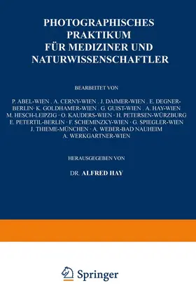 Hay / Petertil / Cerny |  Photographisches Praktikum für Mediziner und Naturwissenschaftler | Buch |  Sack Fachmedien