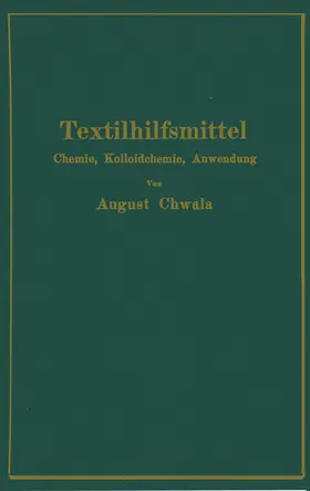 Chwala / Haller |  Textilhilfsmittel | Buch |  Sack Fachmedien