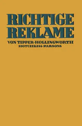 Tipper / Hollingworth / Hotchkiss |  Richtige Reklame | eBook | Sack Fachmedien