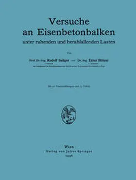 Saliger / Bittner | Versuche an Eisenbetonbalken | E-Book | www.sack.de
