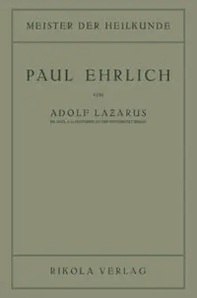 Lazarus | Paul Ehrlich | E-Book | sack.de